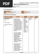 6° Grado - Sesiones Del 29 de Mayo Al 02 de Junio