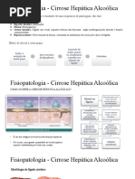 Fisiopatologia - Cirrose Hepática Alcoólica