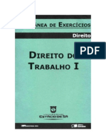 Direito Do Trabalho I 1º Semestre