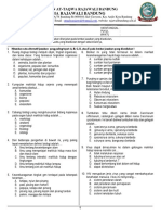 Soal PAT Biologi Kelas 10 11