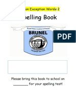 8837 RWI Group Spelling Booklet