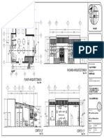 Plano Arquitectonico Cafeteria