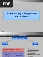 Lecture 8 - Liquid Mixing Supplement Micromixers 2021