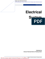 Hyundai Chonan Technical Service Trainng Center Electrical System