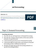 Topic 3 Slides - Demand Forecasting