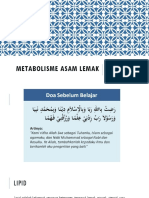 Metabolisme Asam Lemak