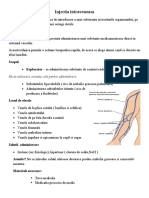 Injectia Intravenoasa