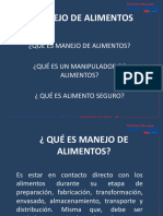 Manejo de Alimentos Taller 1ero - 124327