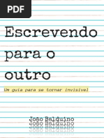 E-Book - Escrevendo para o Outro