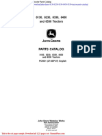 John Deere 8130 8230 8330 8430 8530 Tractor Parts Catalog