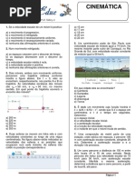 02 - Lista - 2 - 1° - Bimestre - (MRUV - 1° - Ano)