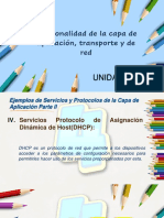 Tema9 - Funcionalidades de La Capa de Aplicación - Servicio4 - DHCP