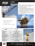 PC162 Kingpost Marine Crane