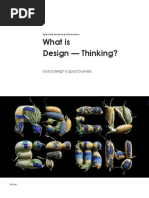 What Is Design Thinking