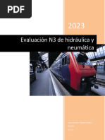 Evaluacion 3 de Hidraulica y Neumatica