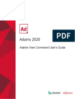 Adams 2020 Adams View Command User Guide