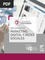 Folleto - Diplomado en Marketing Digital y Redes Sociales JUNIO