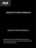 Aula 7 - Arquitetura Barroca