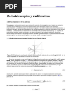 Radiotelescopios y Radiómetros - Español