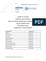 IMC Media Plan