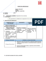 Sesion Aprendizaje - C Yt - Ecosistemas