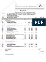 Presupuesto p2 B Costos