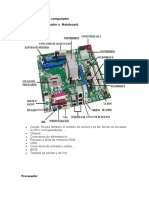 Componentes de Un Computador