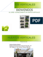 Material para Exposición Del Curso Huertos Verticales - 2023