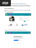 Documento - Aportes - para El Acceso A PUMa