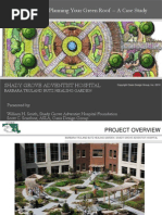 Planning Your Green Roof - Shady Grove Adventist Hospital Healing Garden