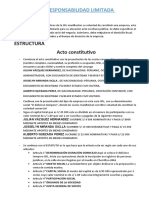 Sociedad de Responsabilidad Limitada-Leg