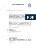 Caso Clinico, Plan Didactico, Estudioso de C