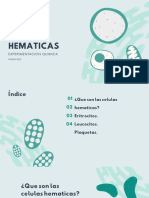 Celulas Hematicas: Experimentacion Quimica