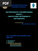 2a Cientificismo Determinista Historzante