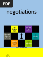 Negotiations - MR Shane Tanguin