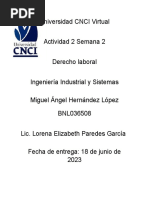 Derecho Laboral Semana 2