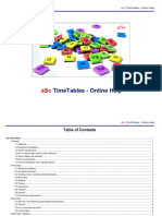 Asc Timetables en L4