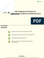 Overview Kebijakan Penyusunan Kebutuhan JFK