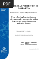 Desarrollo e Implementación de Un Software para La Representación Gráfica de Geometría Matemática para Su Aplicación Docente