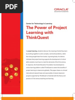 The Power of Project Learning With Thinkquest: Center For Technology in Learning