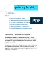 Competency Model