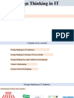 Design Thinking in IT Industries