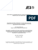 Guía para Elaborar El Plan de Desarrollo Turístico de Un Territorio