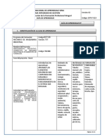 Servicio Nacional de Aprendizaje Sena Sistema Integrado de Gestión Procedimiento Ejecución de La Formación Profesional Integral