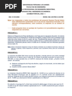 1R Examen Parcial Ingeniería Economica - 31.05.22