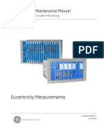 Eccentricity Measurements: Operation and Maintenance Manual