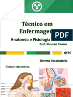 Sistema Respiratório - Tec. em Enfermagem - Anatomia Fisio Humana