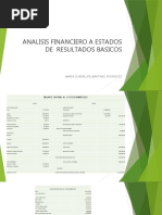 Analisis Financiero A Estados de Resultados Basicos