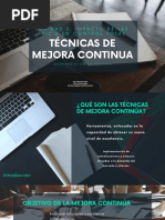 2.4 Técnicas de Mejora Continua