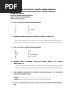 Cuestionario Quimica Terceros 22-23